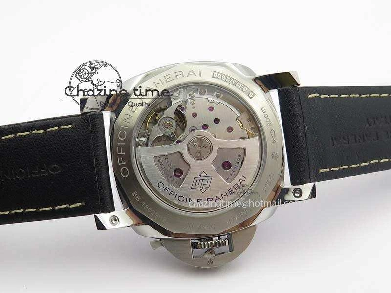 PAM1359 S ZF 1:1 Best Edition Black Dial On Black Leather Strap P9010