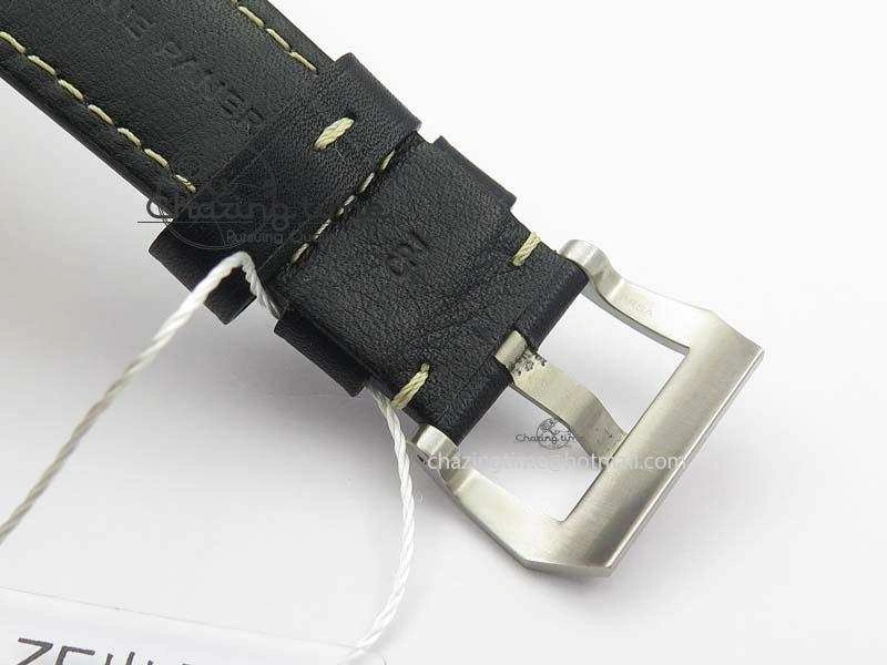 PAM1359 S ZF 1:1 Best Edition Black Dial On Black Leather Strap P9010