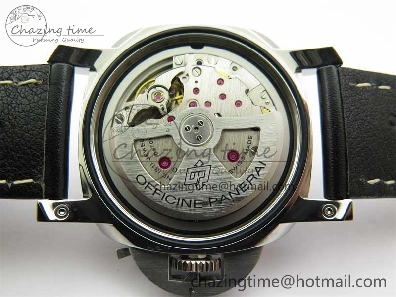 PAM1359 W TTF 1:1 Best Edition on Black Leather Strap P9010