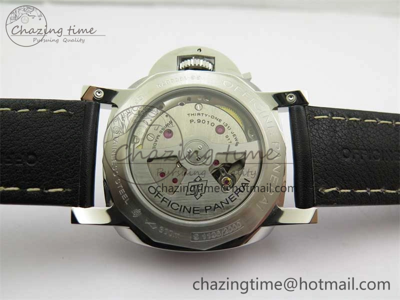 PAM1359 W TTF 1:1 Best Edition on Black Leather Strap P9010