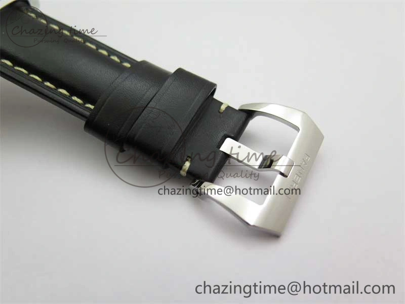 PAM1359 W TTF 1:1 Best Edition on Black Leather Strap P9010