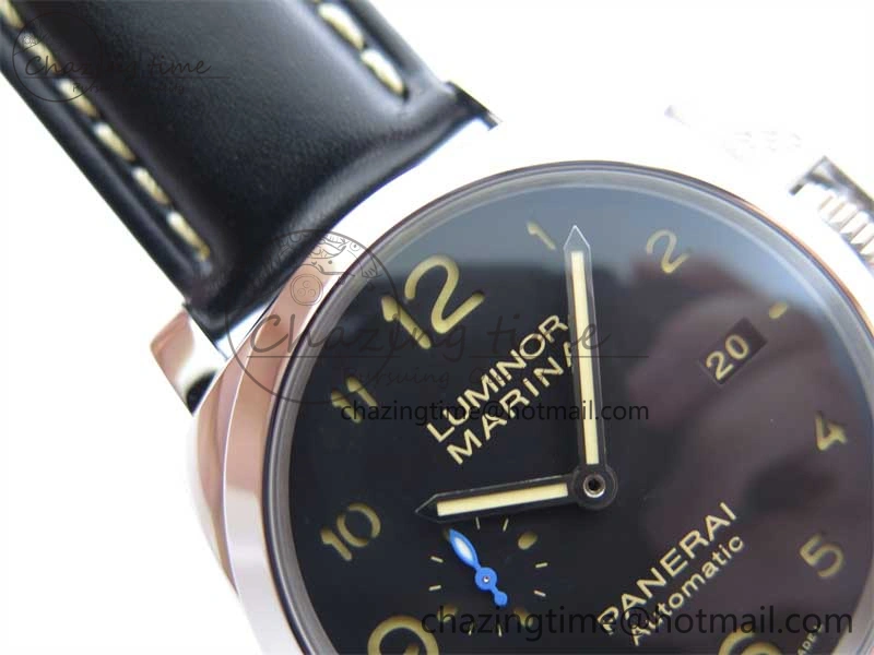 PAM1359 W TTF 1:1 Best Edition on Black Leather Strap P9010