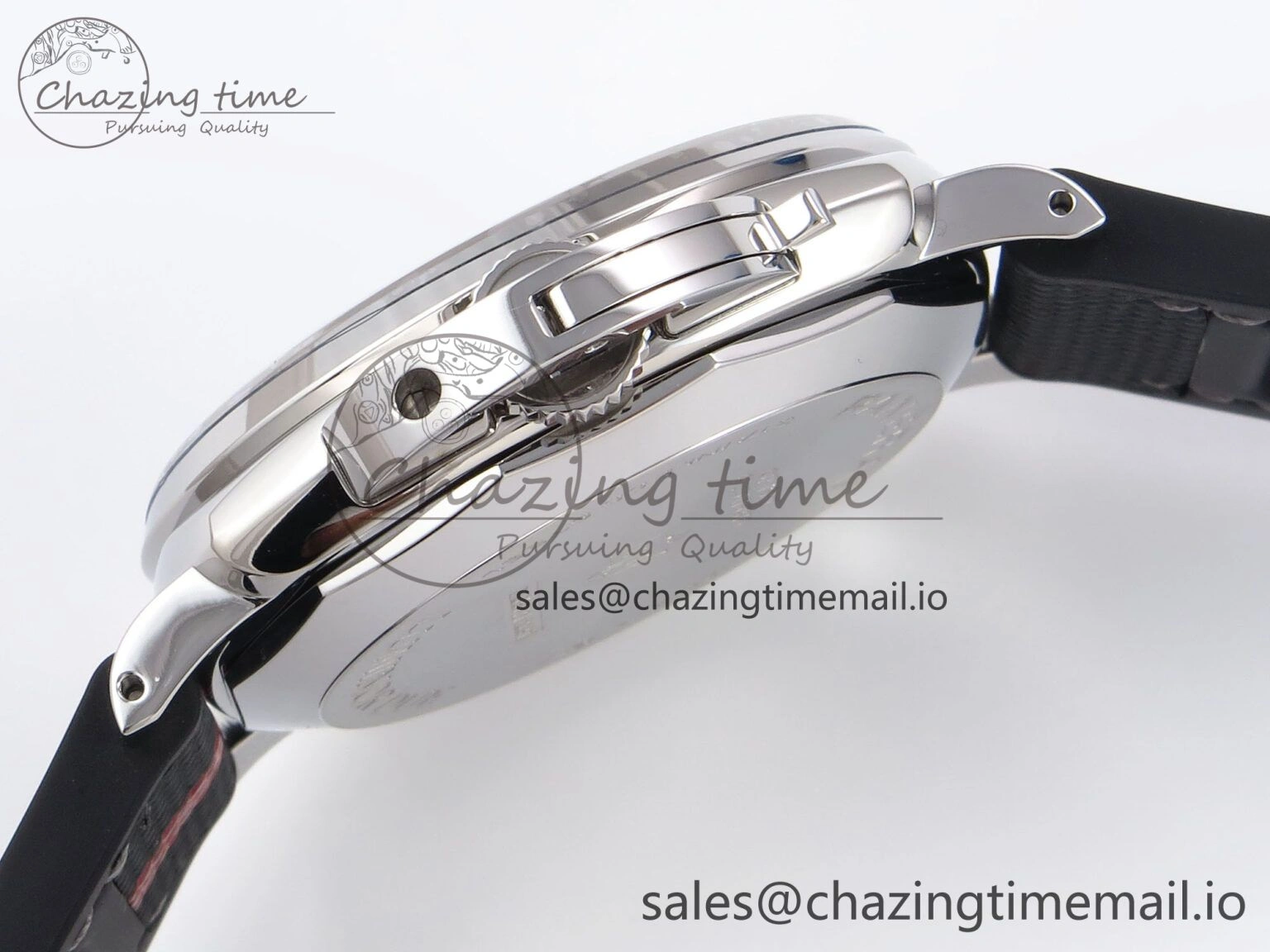 PAM1381 Luna Rossa Submersible VSF 1:1 Best Edition on Gray Fabric Strap P900