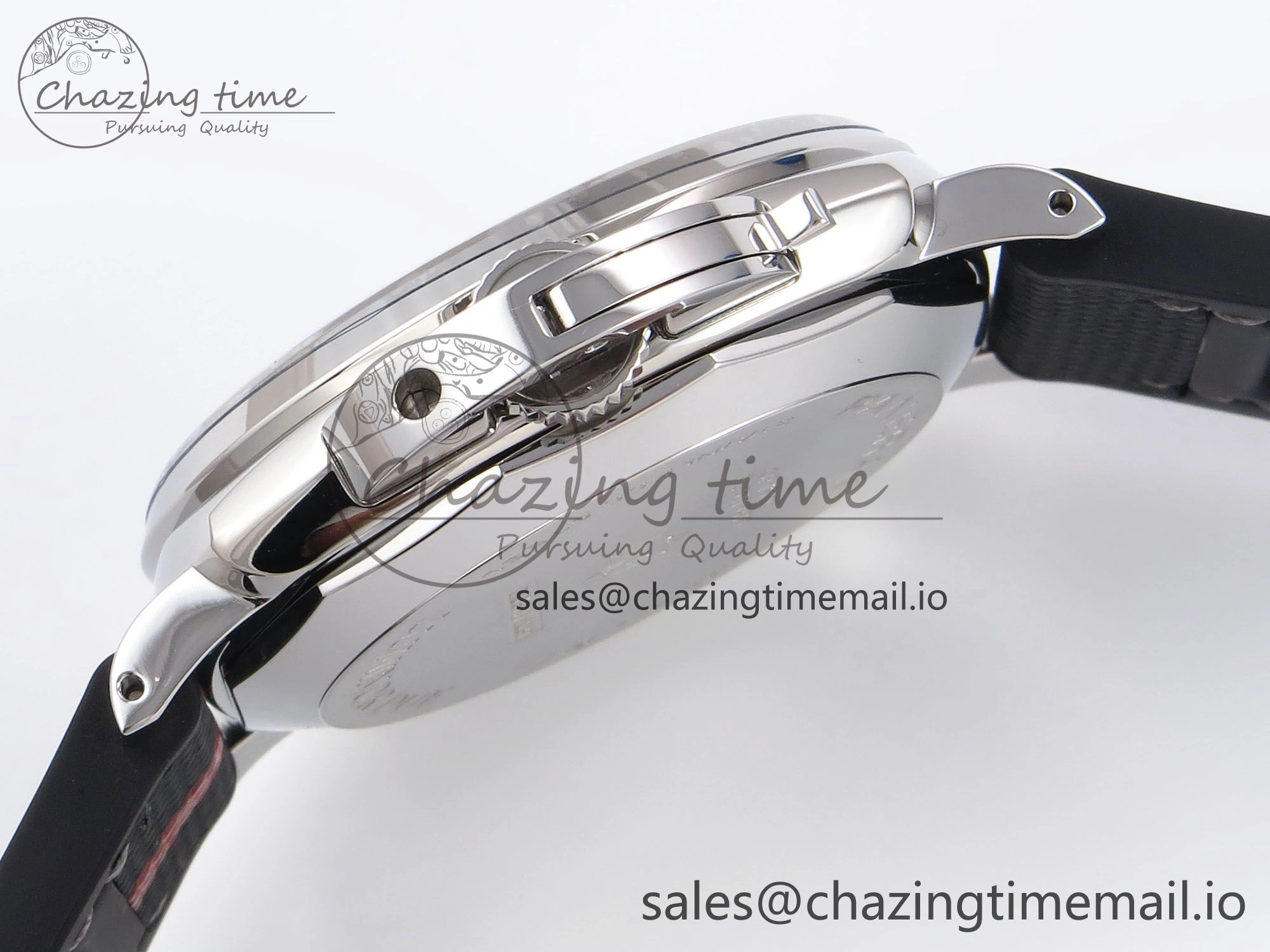 PAM1381 Luna Rossa Submersible VSF 1:1 Best Edition on Gray Fabric Strap P900