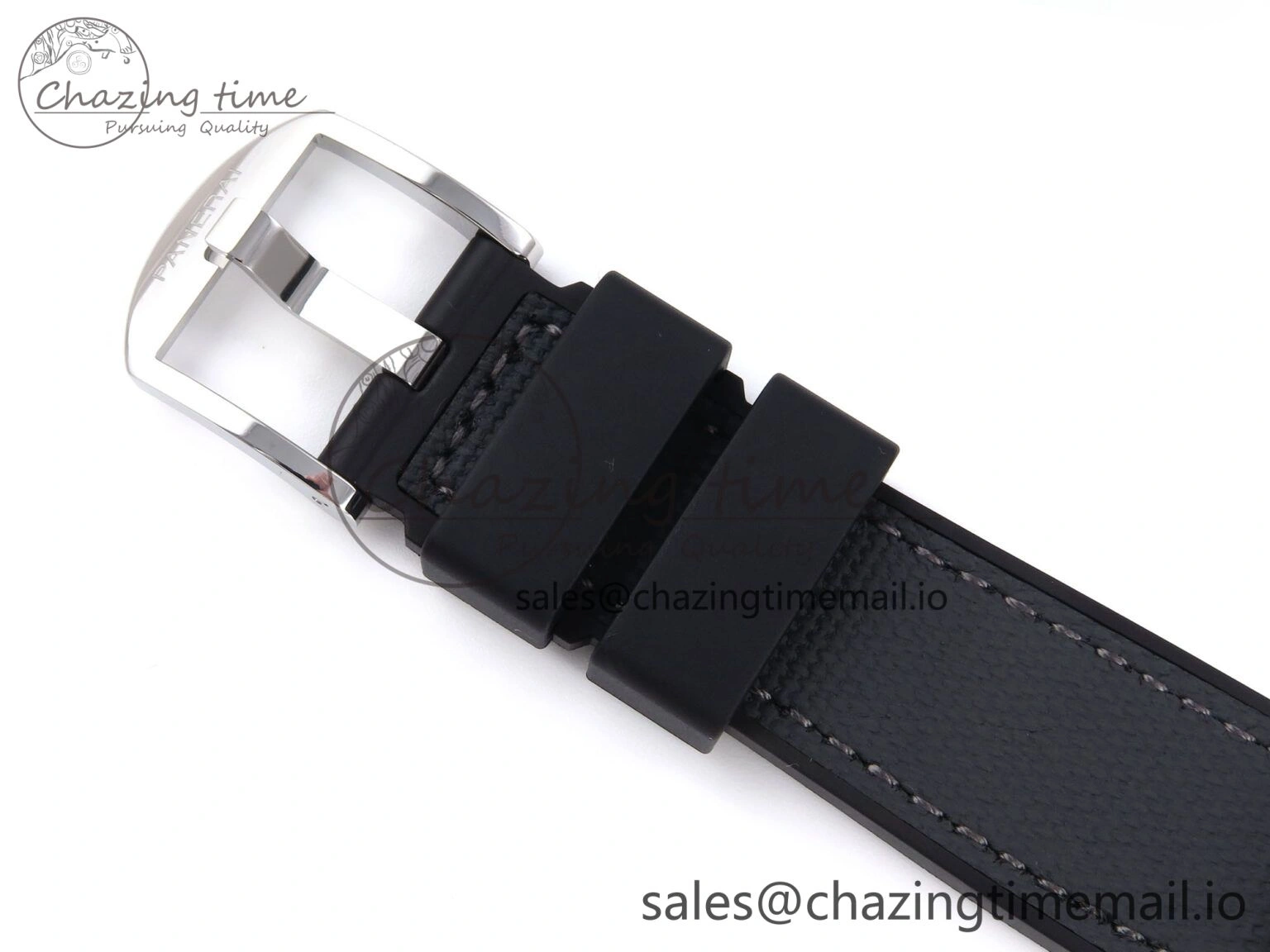 PAM1381 Luna Rossa Submersible VSF 1:1 Best Edition on Gray Fabric Strap P900