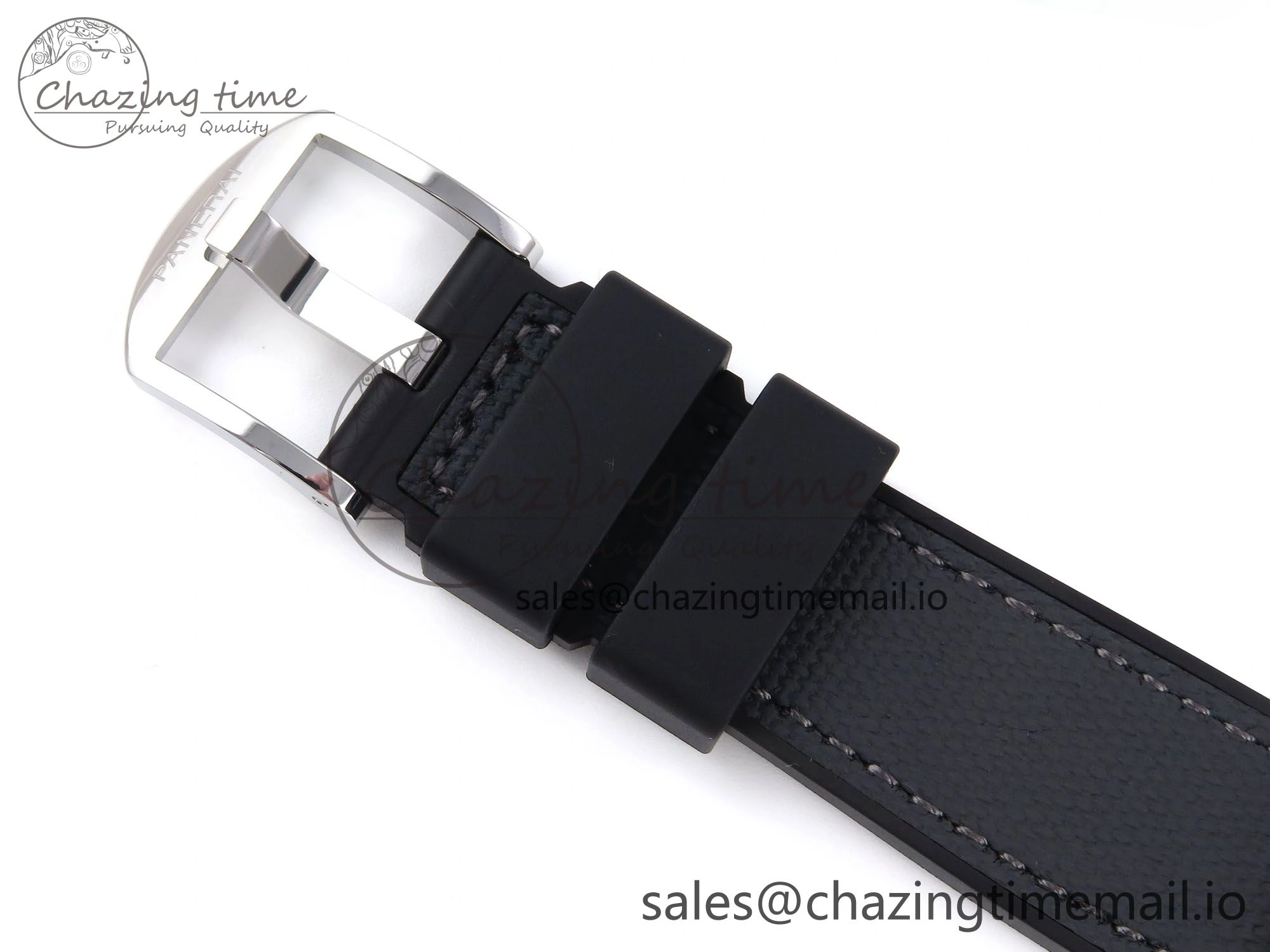 PAM1381 Luna Rossa Submersible VSF 1:1 Best Edition on Gray Fabric Strap P900