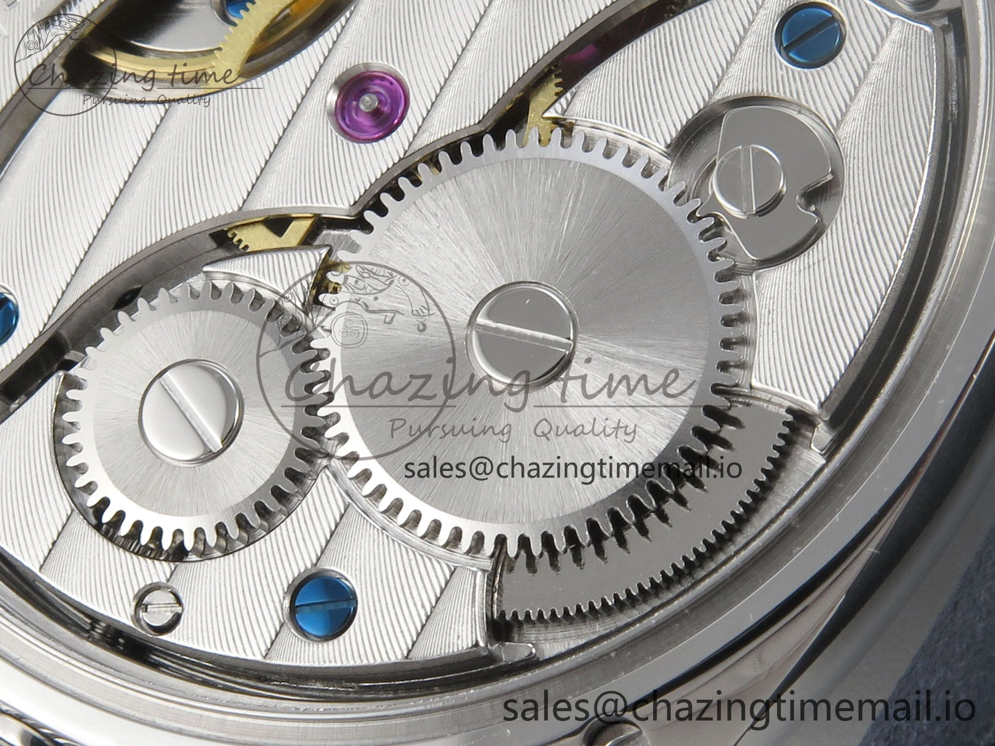 PAM1383 HWF 1:1 Best Edition Blue Dial On Blue ASSO Leather Strap A6497