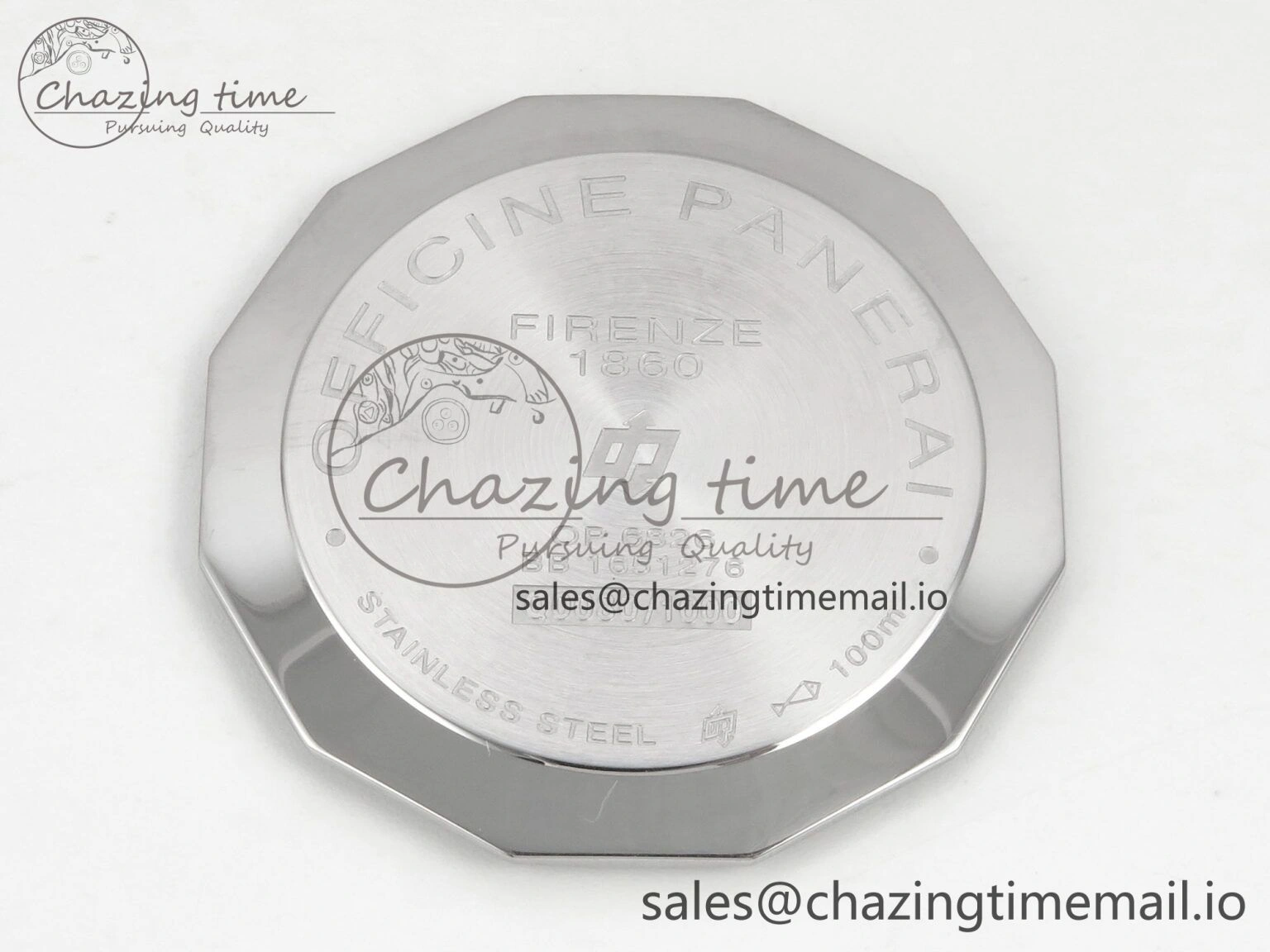 PAM1384 HWF 1:1 Best Edition Gray Dial On Brown ASSO Leather Strap A6497