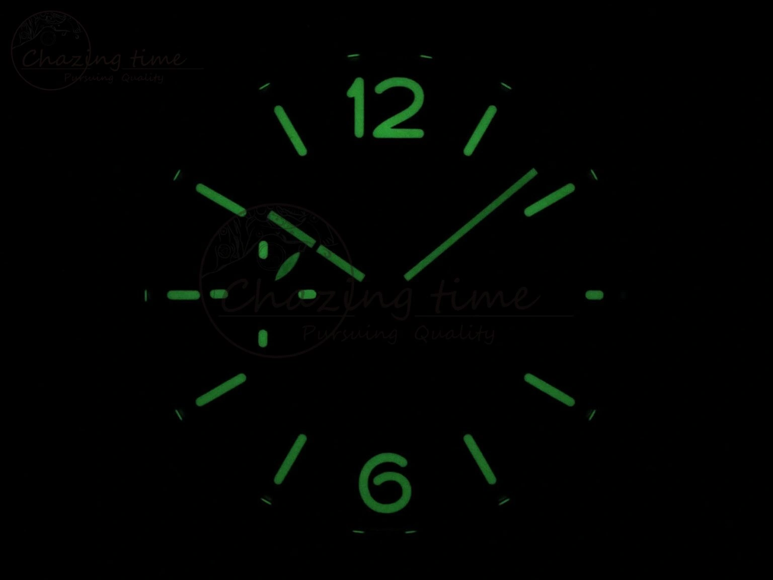 PAM1386 Y Radiomir TTF 1:1 Best Edition Green Dial on Brown Leather Strap P900