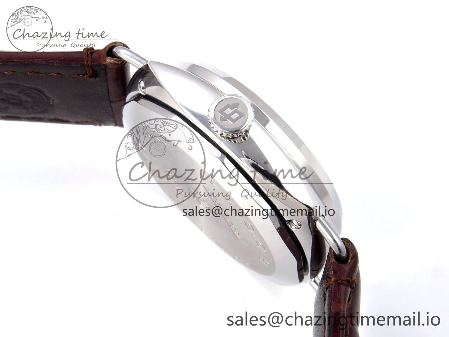 PAM1386 Y Radiomir TTF 1:1 Best Edition Green Dial on Brown Leather Strap P900
