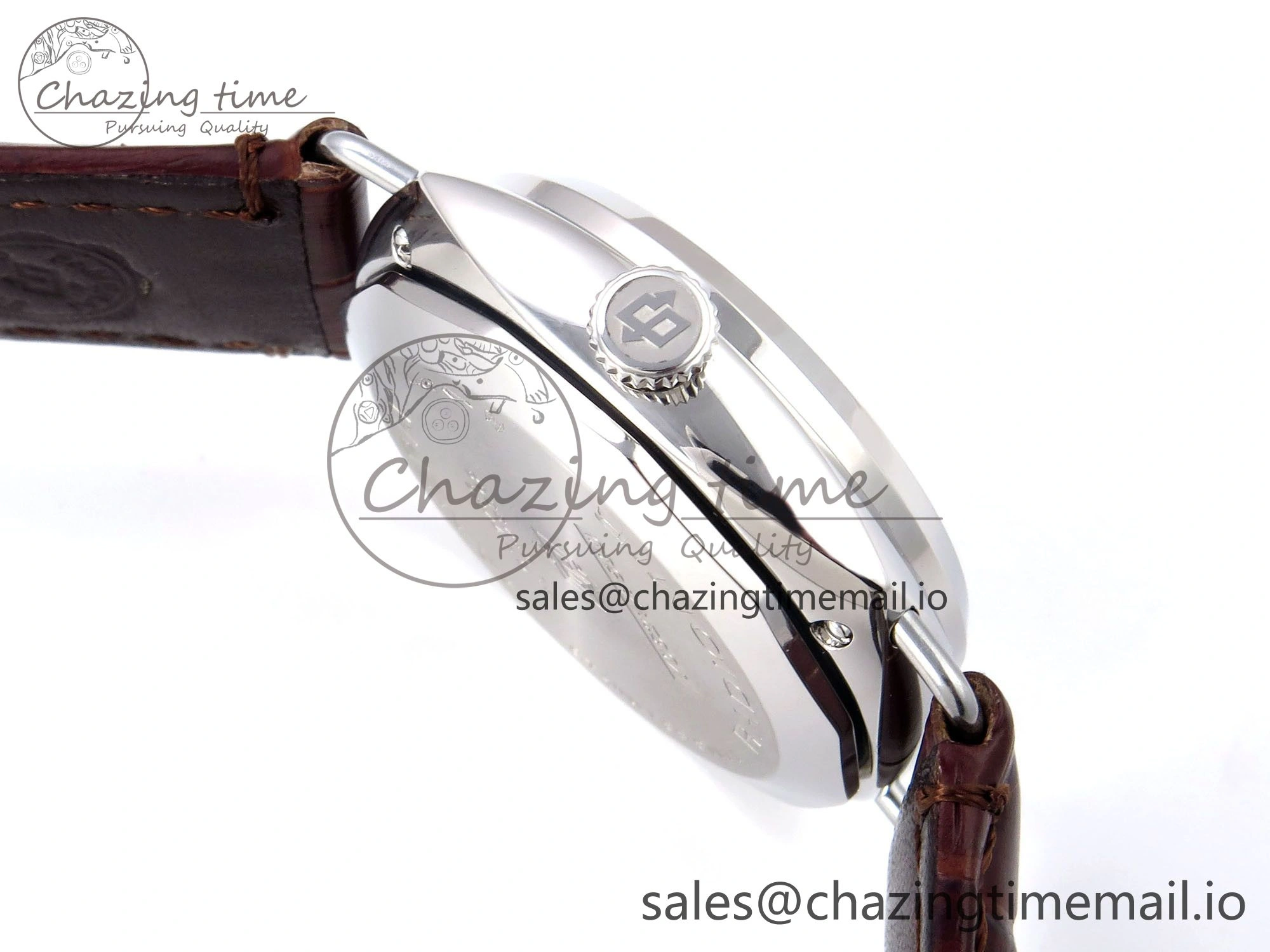 PAM1386 Y Radiomir TTF 1:1 Best Edition Green Dial on Brown Leather Strap P900