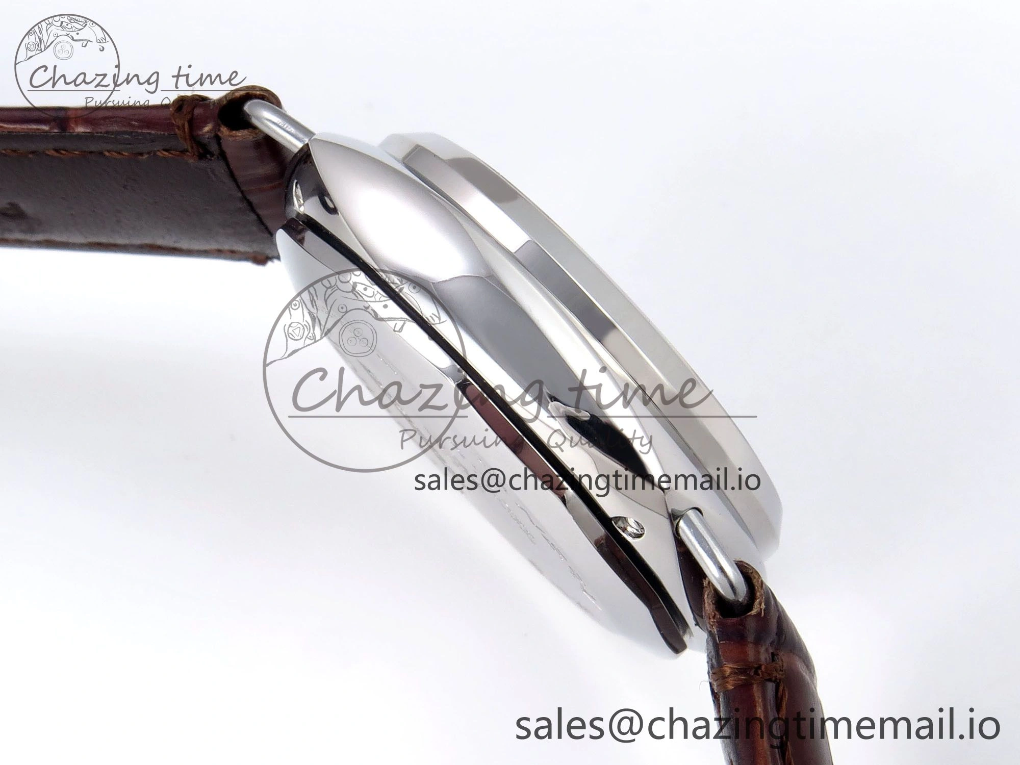 PAM1386 Y Radiomir TTF 1:1 Best Edition Green Dial on Brown Leather Strap P900