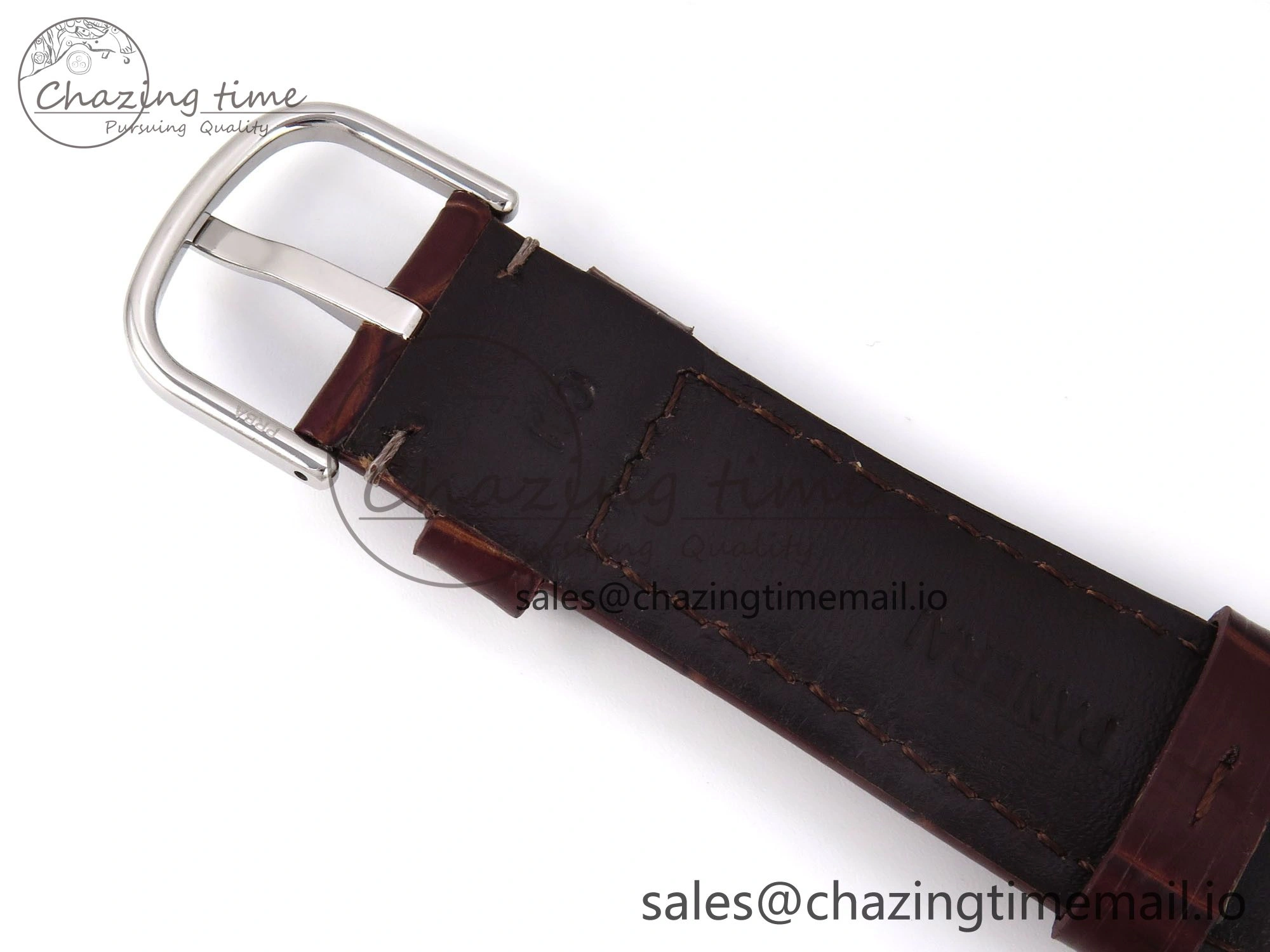 PAM1386 Y Radiomir TTF 1:1 Best Edition Green Dial on Brown Leather Strap P900