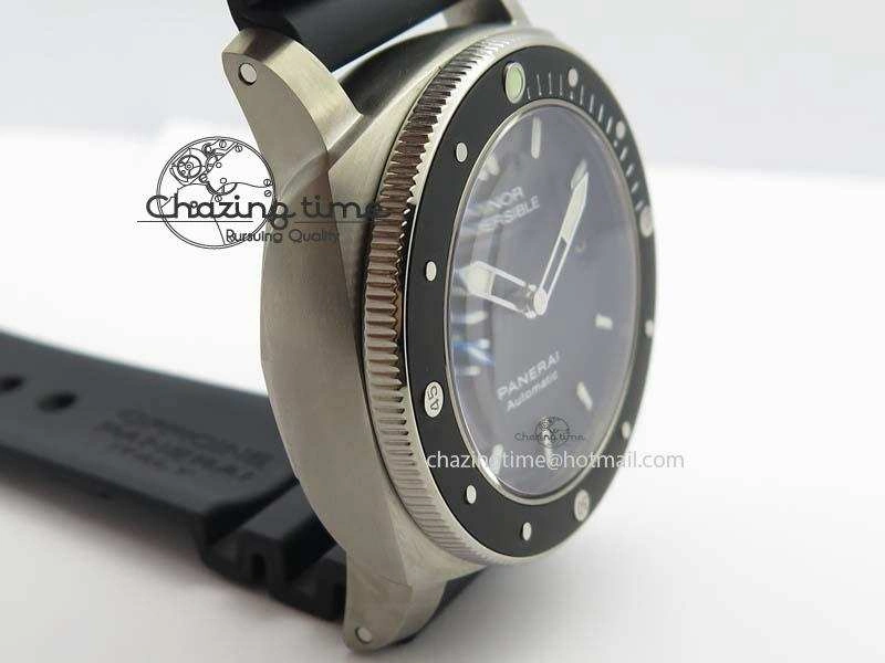 PAM1389 Q SF Best Edition on Black Dial On Black Rubber Strap P9010 Clone