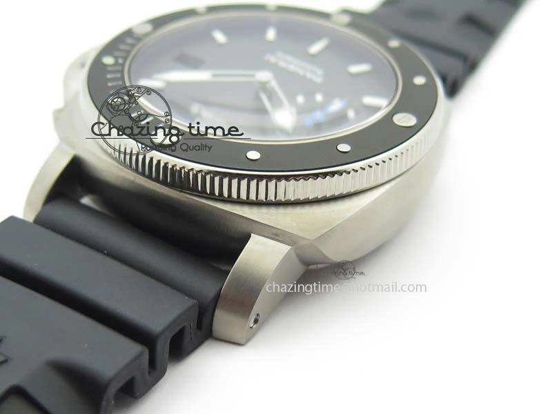 PAM1389 Q SF Best Edition on Black Dial On Black Rubber Strap P9010 Clone