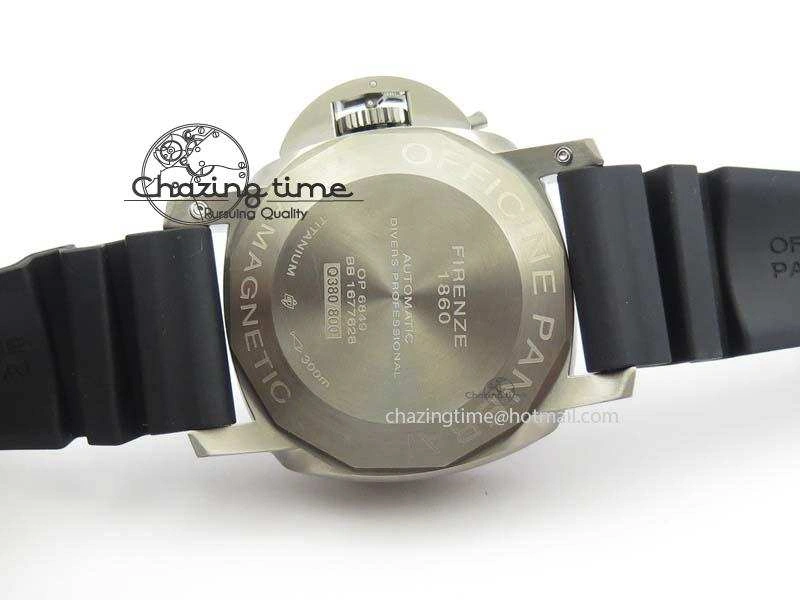PAM1389 Q SF Best Edition on Black Dial On Black Rubber Strap P9010 Clone