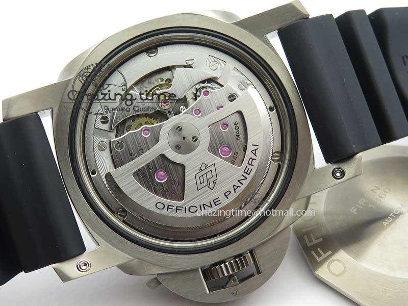 PAM1389 Q SF Best Edition on Black Dial On Black Rubber Strap P9010 Clone