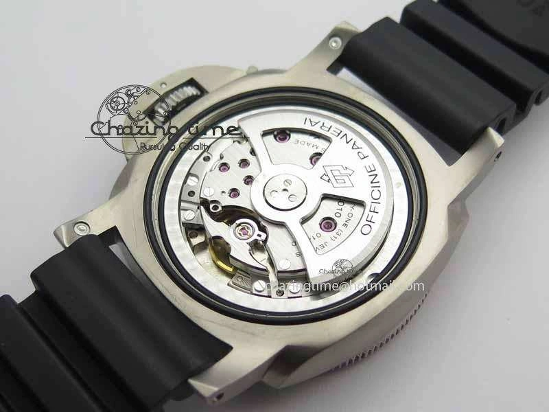 PAM1389 Titanium Lite XF Best Edition Black Dial On Black Rubber Strap P.9010