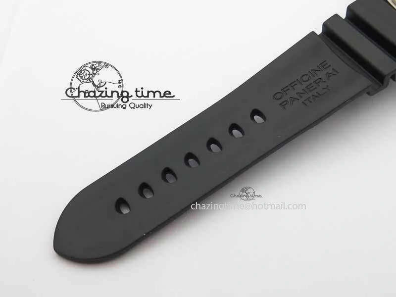 PAM1389 Titanium Lite XF Best Edition Black Dial On Black Rubber Strap P.9010