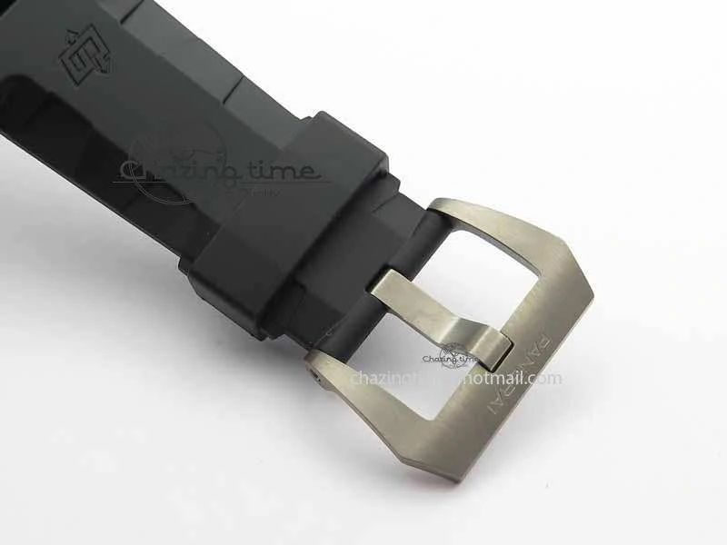 PAM1389 Titanium Lite XF Best Edition Black Dial On Black Rubber Strap P.9010