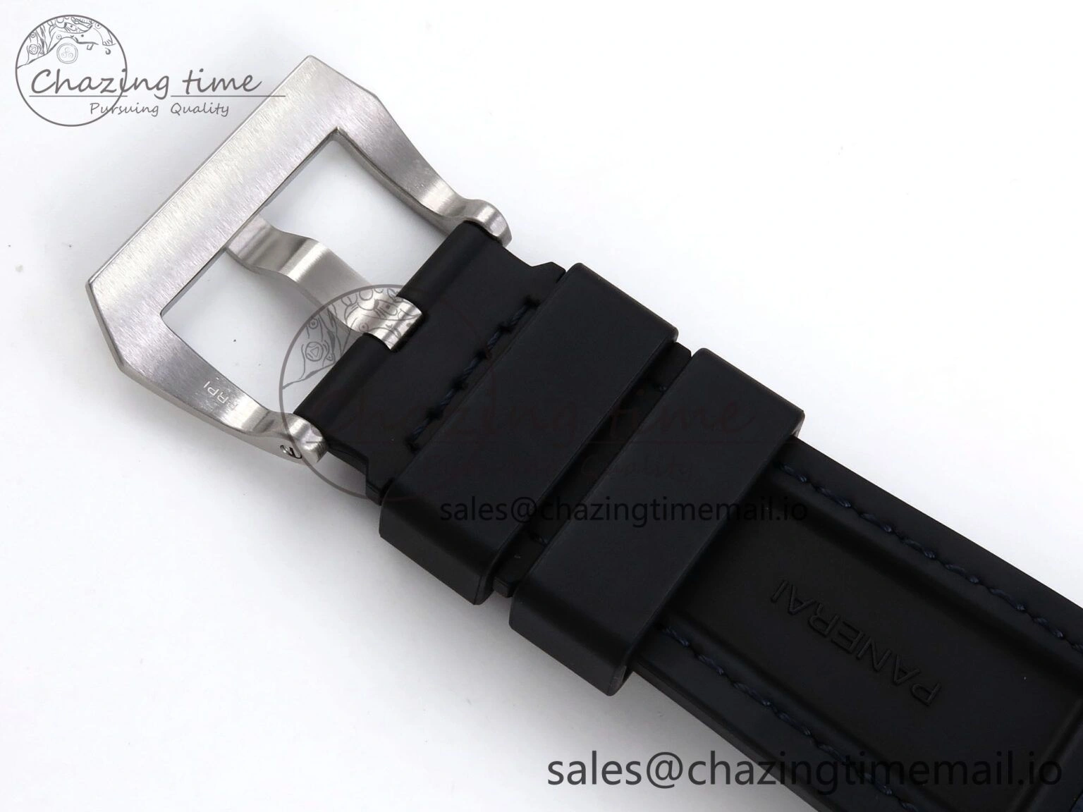 PAM1391 Luna Rossa Submersible VSF 1:1 Best Edition on Blue Fabric Strap P900