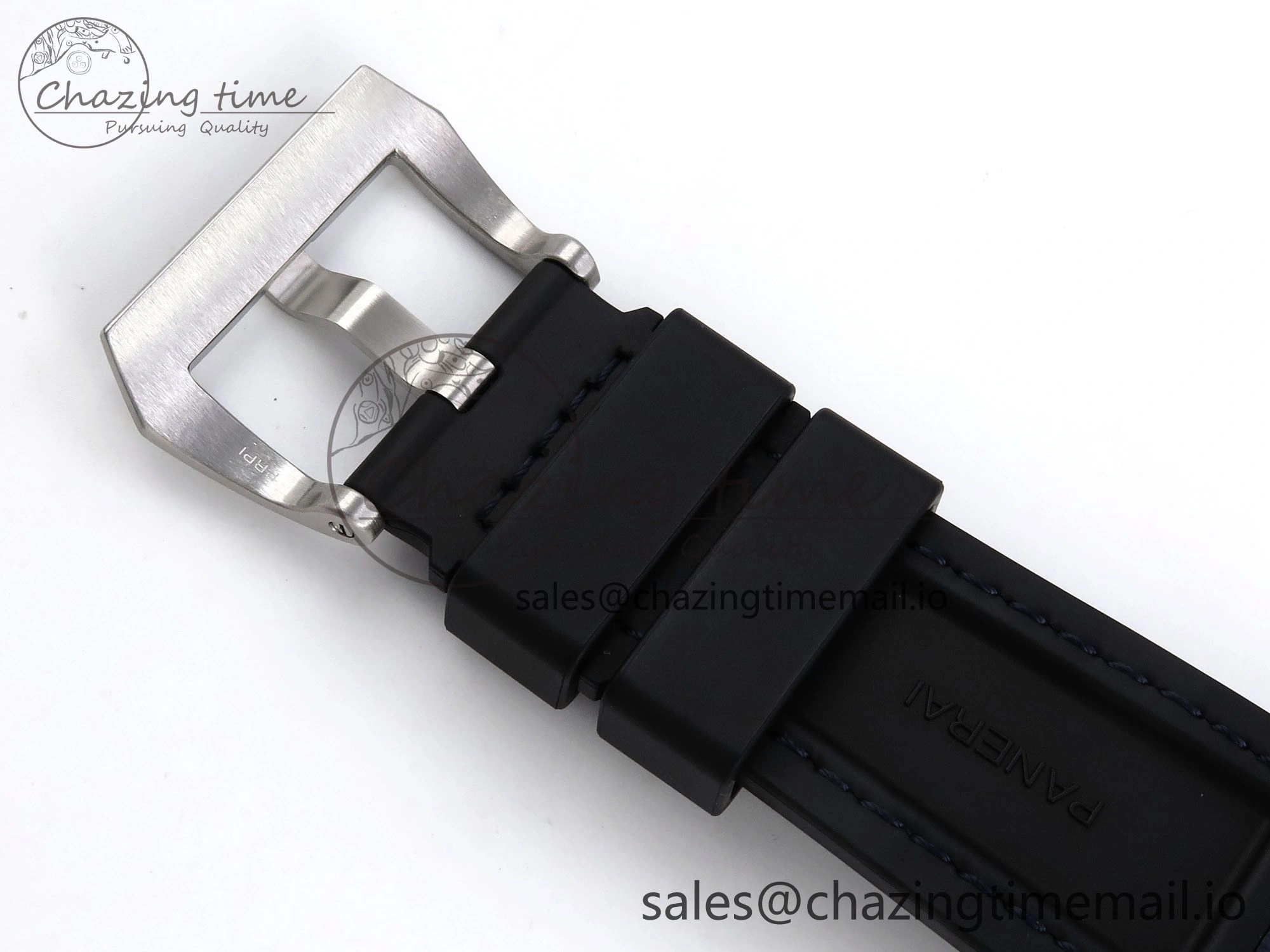 PAM1391 Luna Rossa Submersible VSF 1:1 Best Edition on Blue Fabric Strap P900