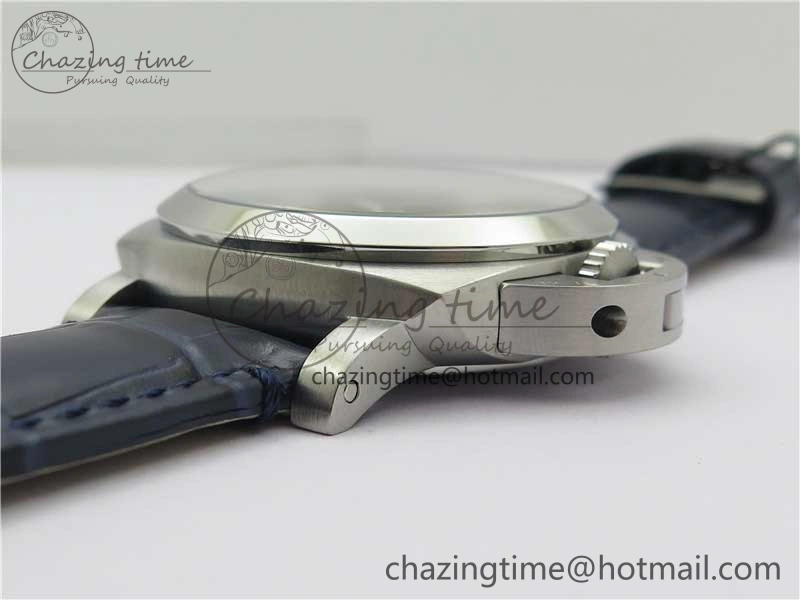 PAM1393 VSF 1:1 Best Edition Blue Dial on Leather Strap P.9010 Clone