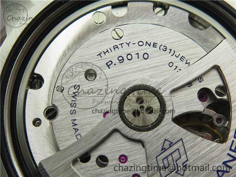 PAM1393 VSF 1:1 Best Edition Blue Dial on Leather Strap P.9010 Clone