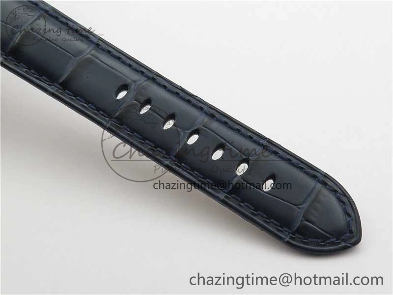 PAM1393 VSF 1:1 Best Edition Blue Dial on Leather Strap P.9010 Clone
