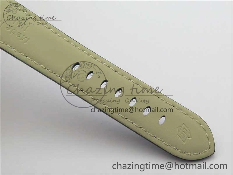 PAM1393 VSF 1:1 Best Edition Blue Dial on Leather Strap P.9010 Clone