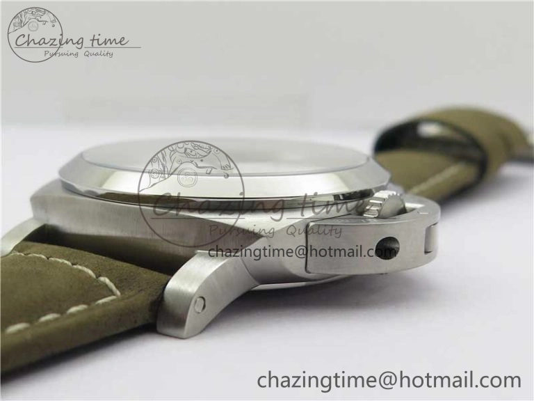 PAM1394 VSF 1:1 Best Edition White Dial on Brown Asso Strap P.9010 Clone