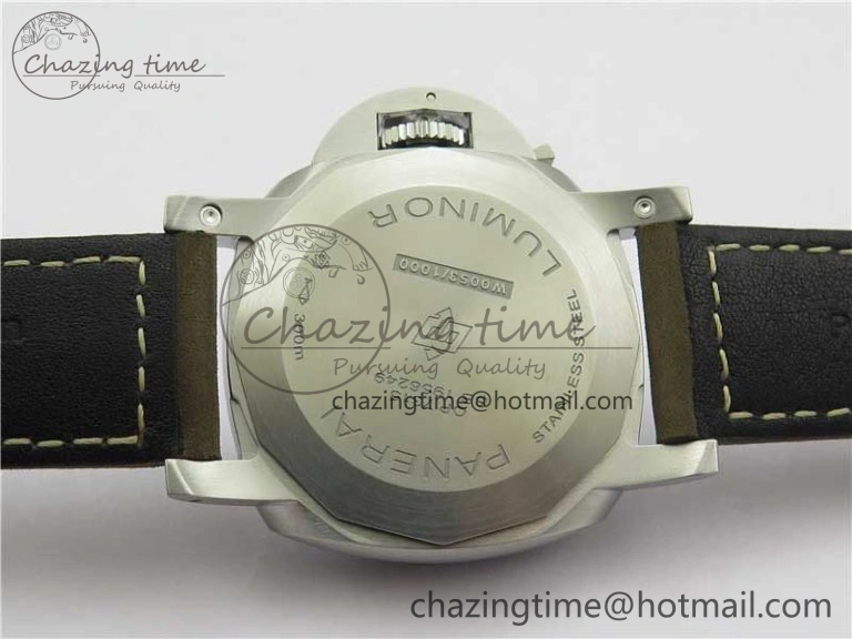 PAM1394 VSF 1:1 Best Edition White Dial on Brown Asso Strap P.9010 Clone