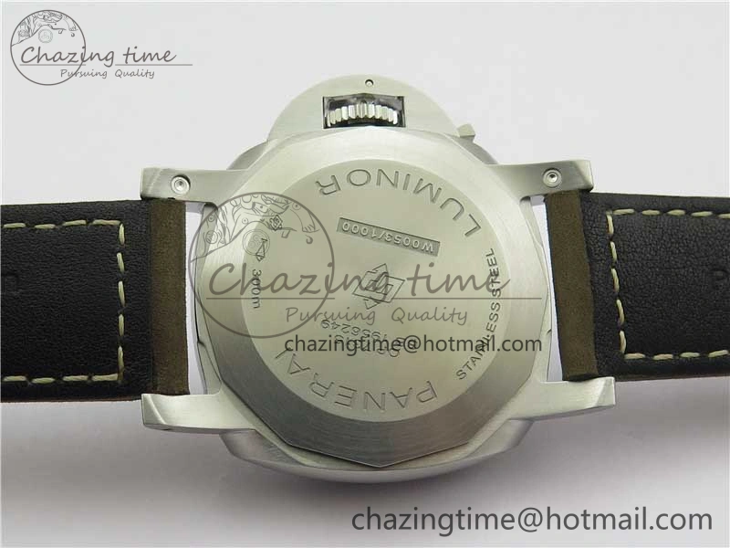 PAM1394 VSF 1:1 Best Edition White Dial on Brown Asso Strap P.9010 Clone