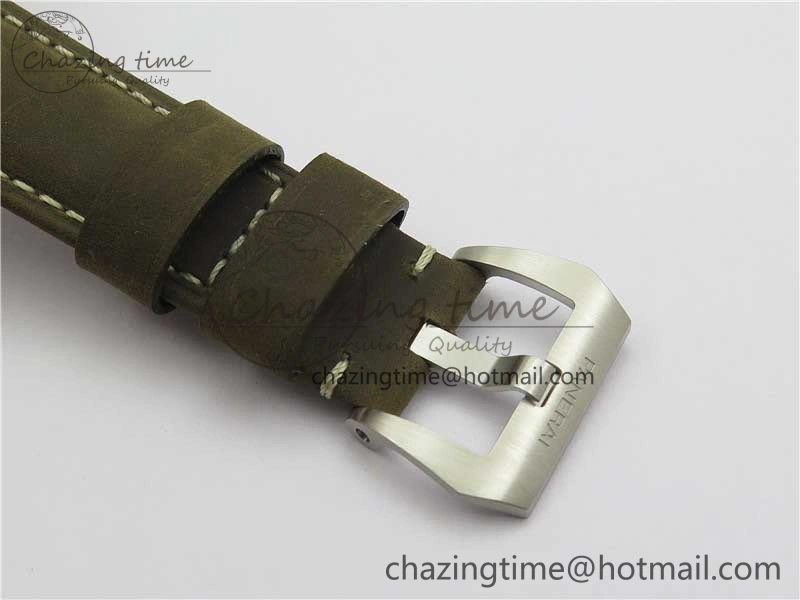 PAM1394 VSF 1:1 Best Edition White Dial on Brown Asso Strap P.9010 Clone