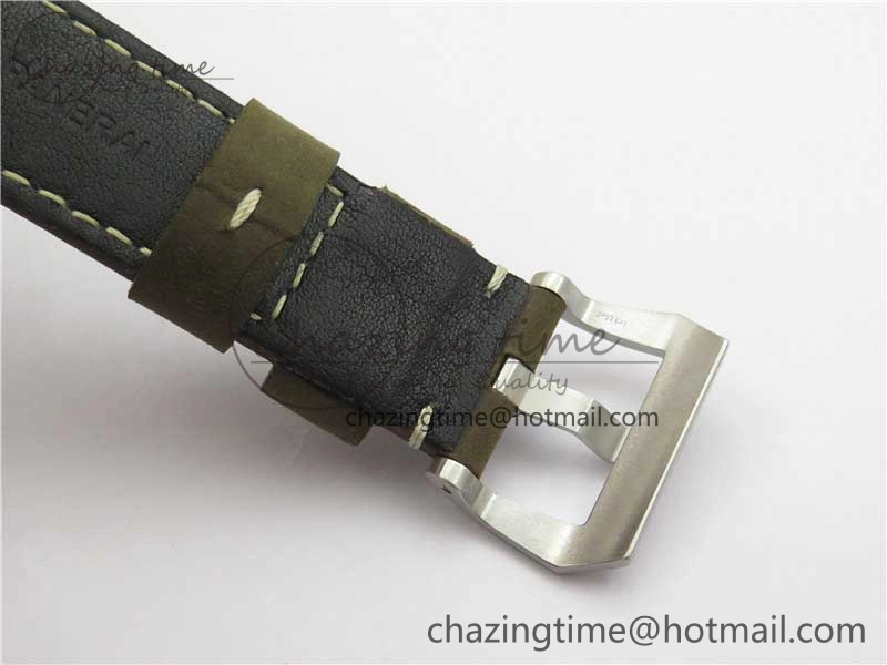 PAM1394 VSF 1:1 Best Edition White Dial on Brown Asso Strap P.9010 Clone