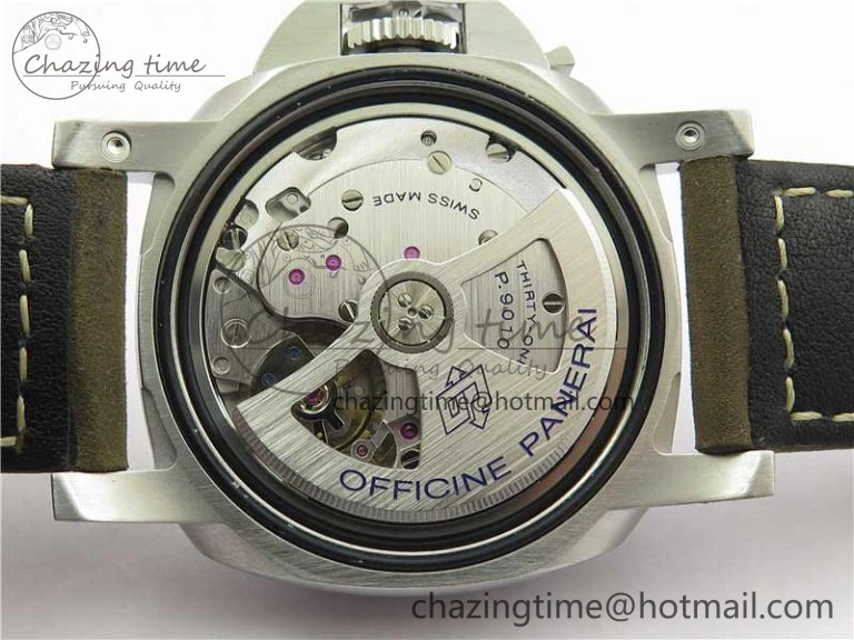PAM1394 VSF 1:1 Best Edition White Dial on Brown Asso Strap P.9010 Clone