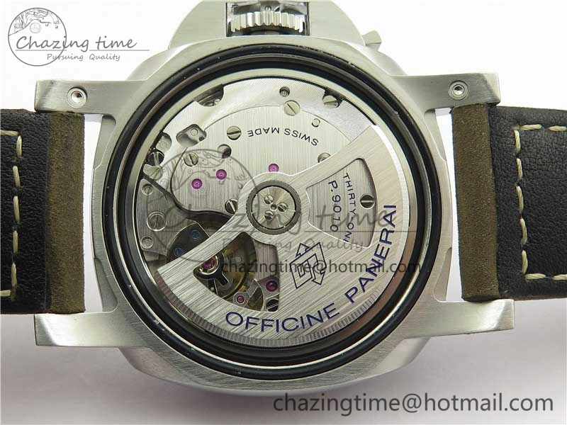 PAM1394 VSF 1:1 Best Edition White Dial on Brown Asso Strap P.9010 Clone