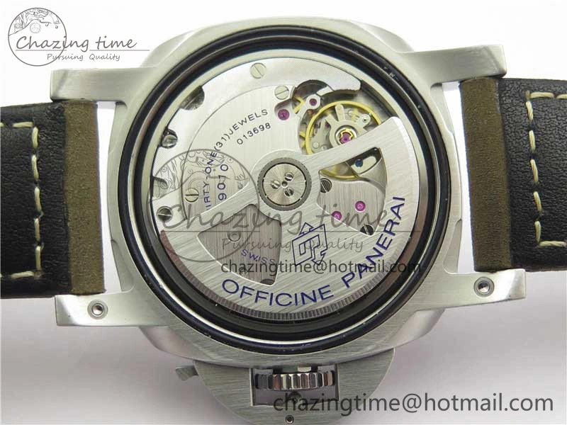 PAM1394 VSF 1:1 Best Edition White Dial on Brown Asso Strap P.9010 Clone