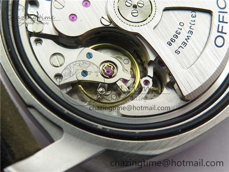 PAM1394 VSF 1:1 Best Edition White Dial on Brown Asso Strap P.9010 Clone