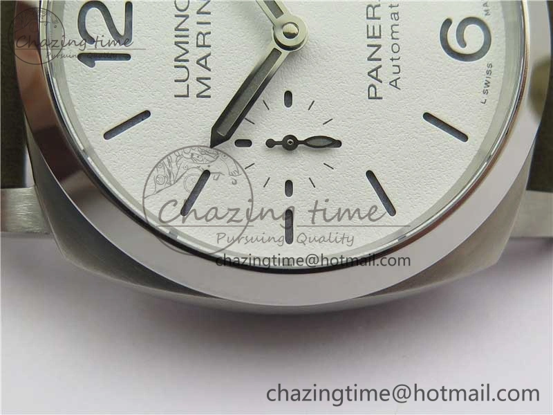 PAM1394 VSF 1:1 Best Edition White Dial on Brown Asso Strap P.9010 Clone