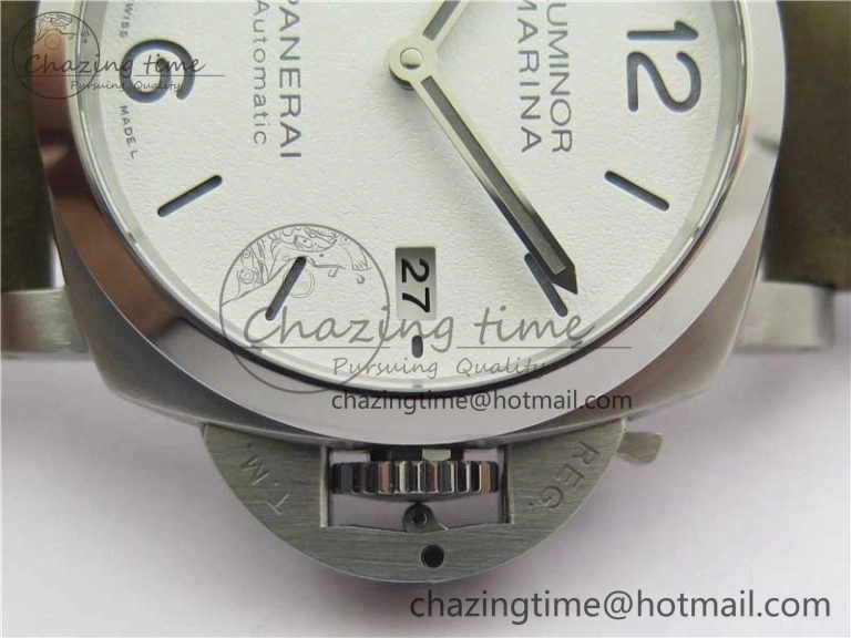 PAM1394 VSF 1:1 Best Edition White Dial on Brown Asso Strap P.9010 Clone