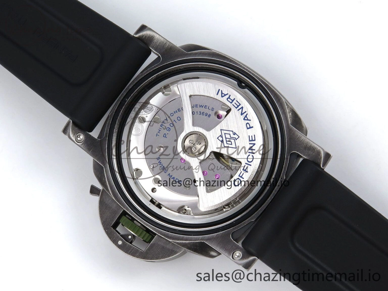 PAM1412 Navy SEALs VSF 1:1 Best Edition Iron Gray Dial on Rubber Strap P.9010 Clone