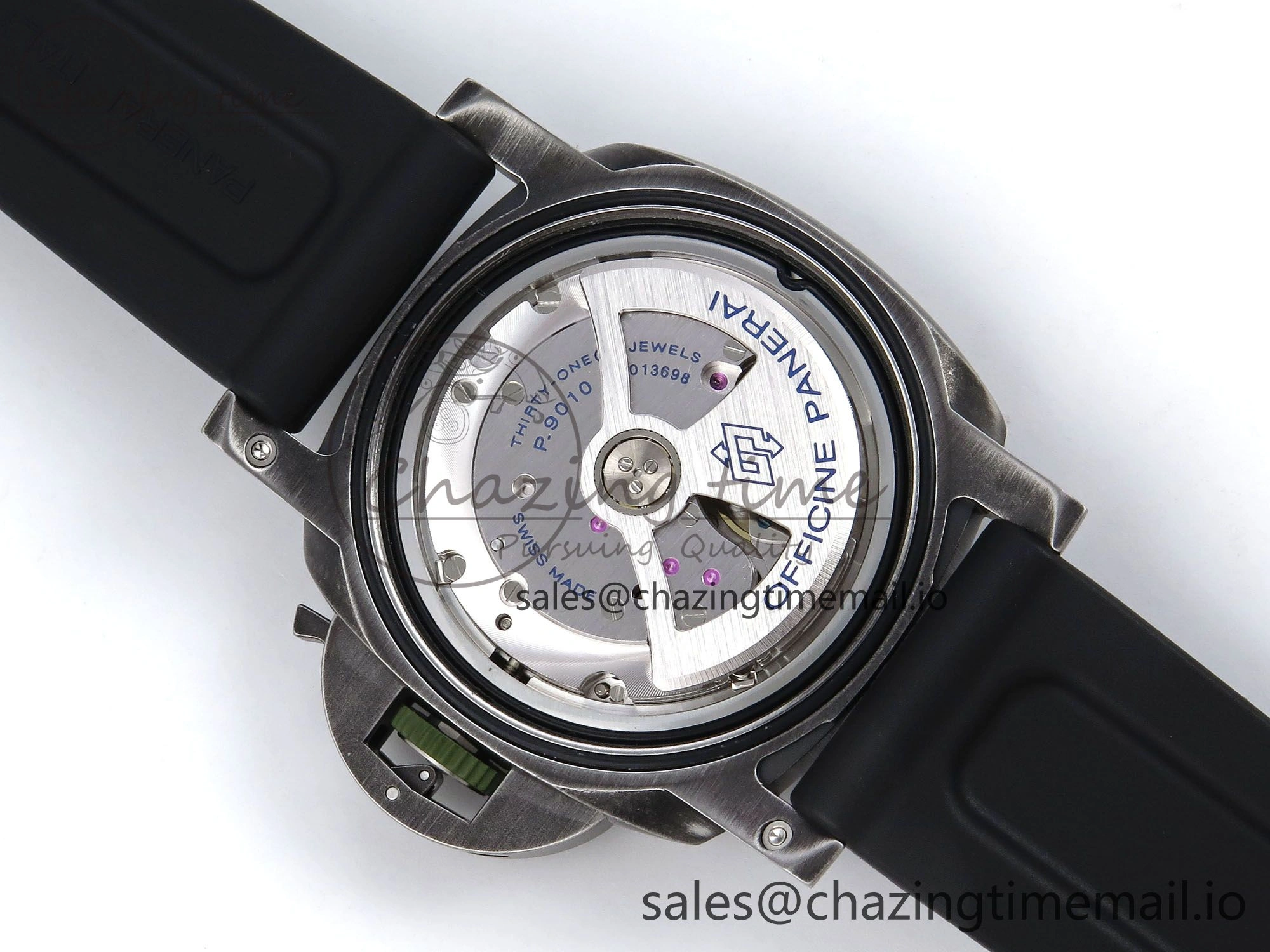 PAM1412 Navy SEALs VSF 1:1 Best Edition Iron Gray Dial on Rubber Strap P.9010 Clone