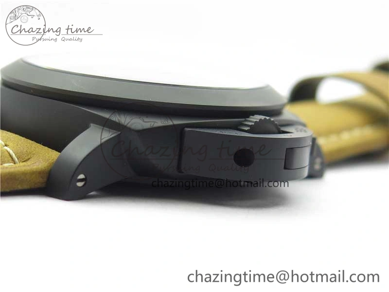 PAM1441 U VSF 1:1 Best Edition Black Dial on Brown Asso Strap P.9011 Super Clone