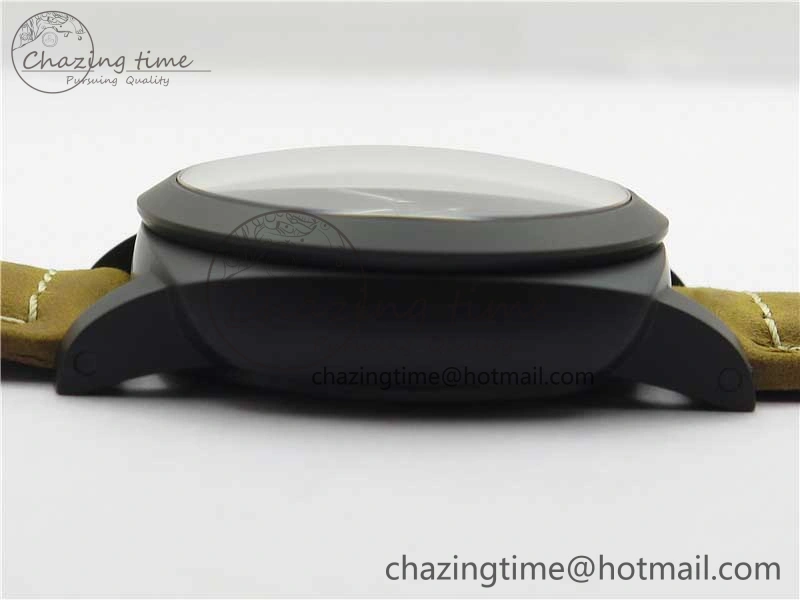 PAM1441 U VSF 1:1 Best Edition Black Dial on Brown Asso Strap P.9011 Super Clone