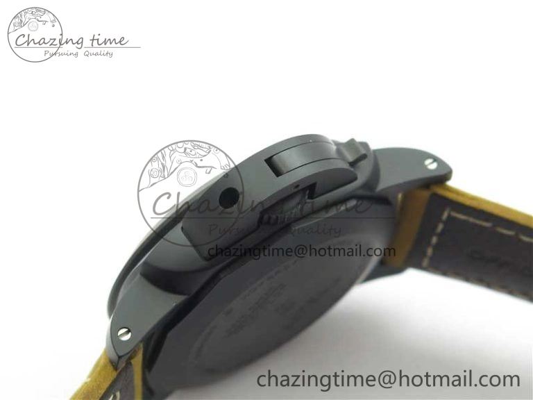 PAM1441 U VSF 1:1 Best Edition Black Dial on Brown Asso Strap P.9011 Super Clone