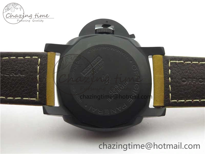 PAM1441 U VSF 1:1 Best Edition Black Dial on Brown Asso Strap P.9011 Super Clone