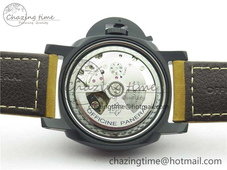 PAM1441 U VSF 1:1 Best Edition Black Dial on Brown Asso Strap P.9011 Super Clone