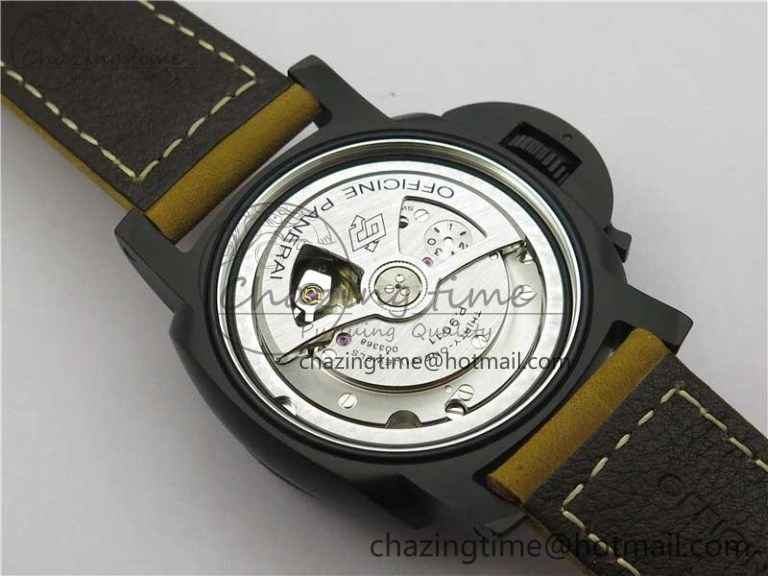 PAM1441 U VSF 1:1 Best Edition Black Dial on Brown Asso Strap P.9011 Super Clone