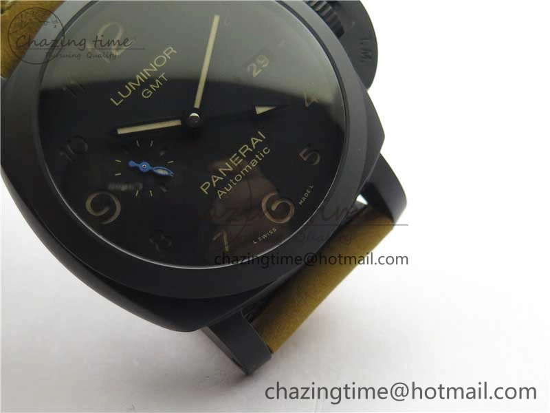 PAM1441 U VSF 1:1 Best Edition Black Dial on Brown Asso Strap P.9011 Super Clone